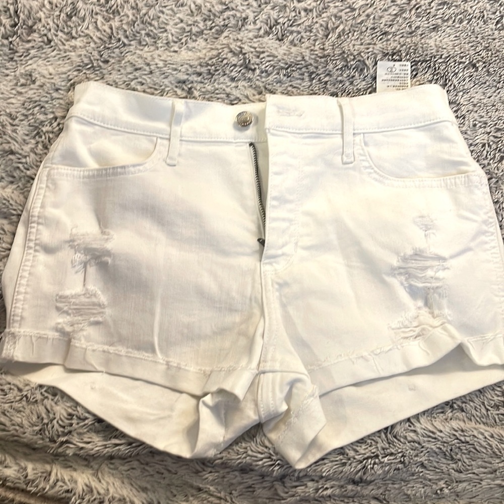 White Shorts
